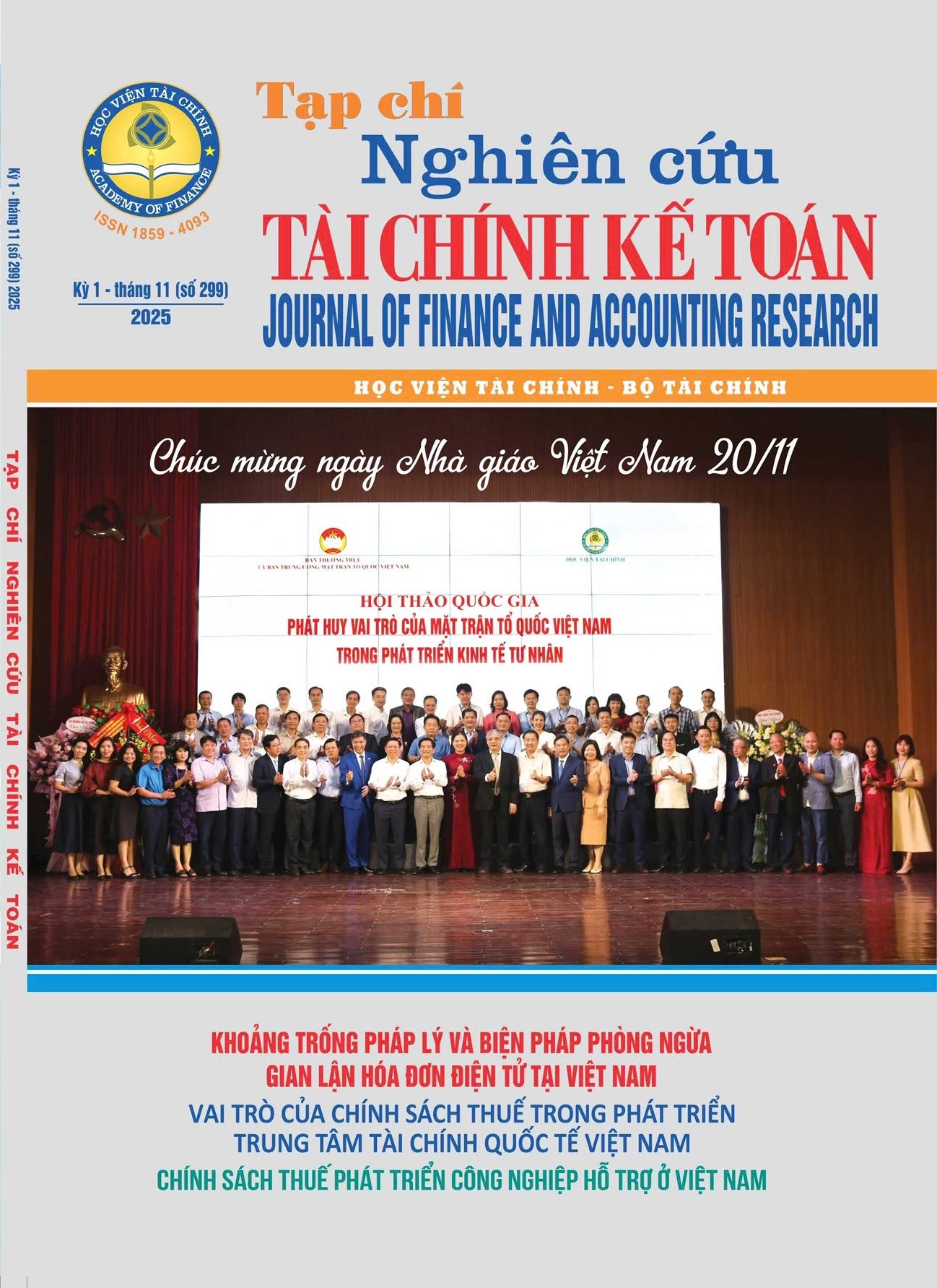 Tạp chí Nghiên cứu Tài chính Kế toán