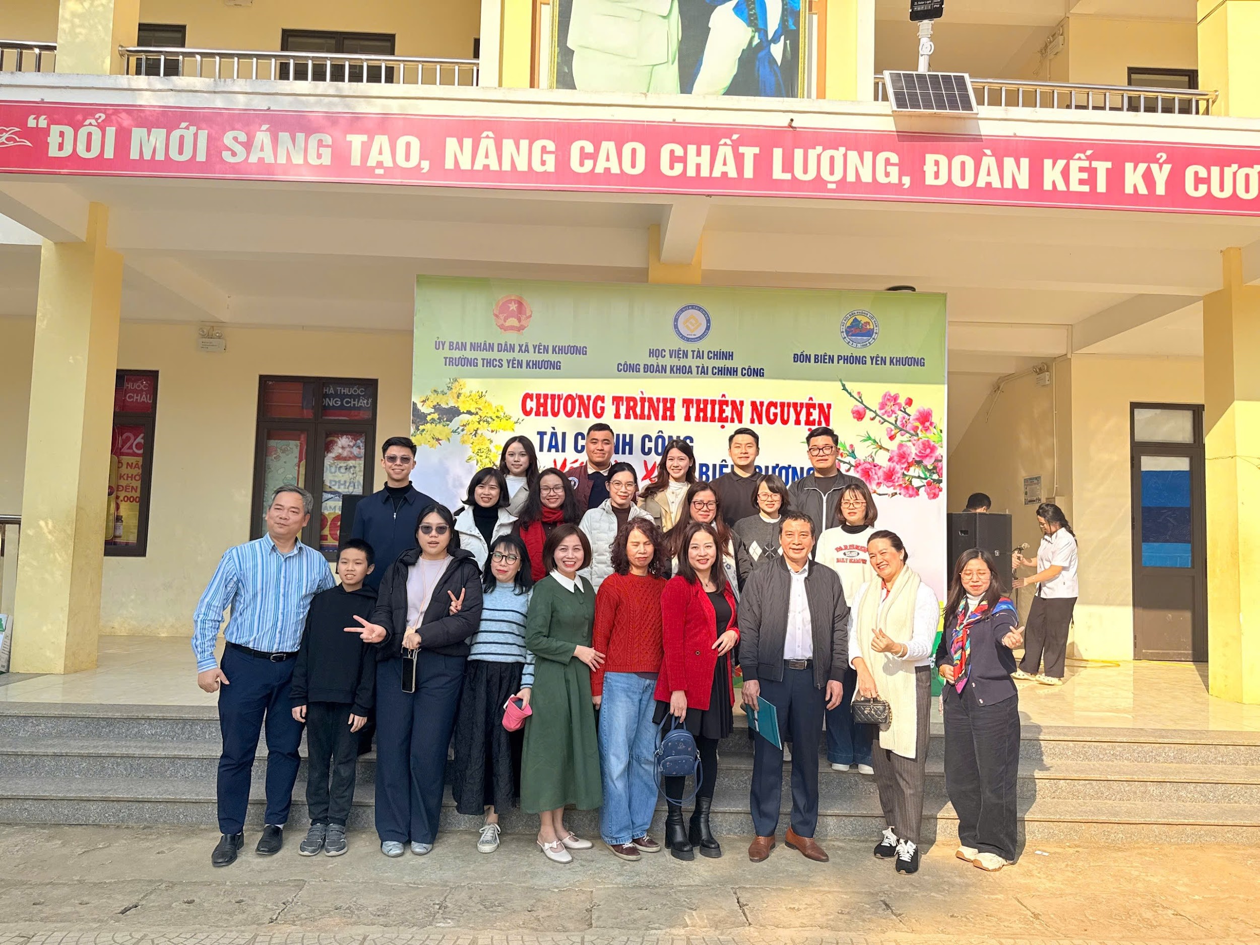 KHOA TÀI CHÍNH CÔNG TỔ CHỨC CHƯƠNG TRÌNH THIỆN NGUYỆN “TÀI CHÍNH CÔNG VỚI MÙA XUÂN BIÊN CƯƠNG” NĂM 2026