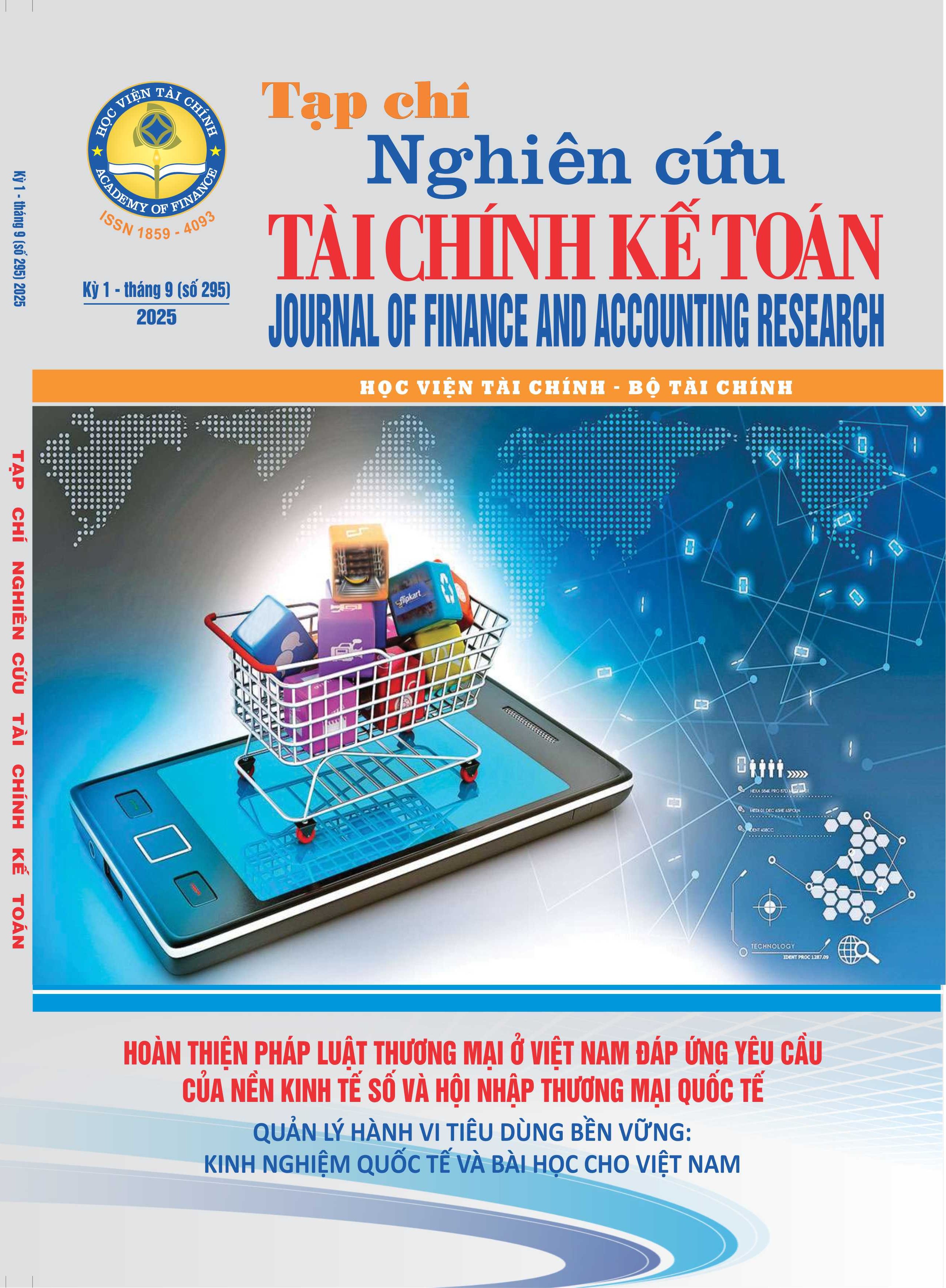 Tạp chí Nghiên cứu Tài chính Kế toán