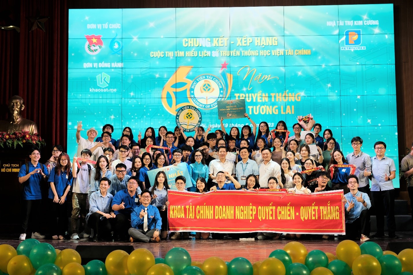 Liên chi đoàn Khoa TCDN xuất sắc đạt giải Quán quân trong cuộc thi “AOF- 60 năm Truyền thống và Tương lai”